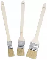 Lux Tools Turbotools radiatorių teptukų rinkinys dažymui ilgas 3 vnt 39 cm mediniai kampiniai