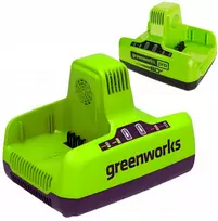 Green Cell Greenworks 60v įkroviklis 6 A Dual Slot G60x2uc6