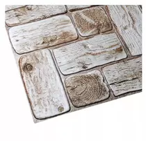 Deccart dekoratyvinės 3d Pvc sienų panelės, medžio imitacija, Light Wood