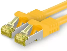 Cat.7 Ethernet tinklo kabelis su Rj45 jungtimis, 10Gb/s, 1m