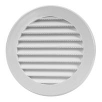 Plast. ventiliacijos grotelės EUROPLAST VR100, D100, baltos