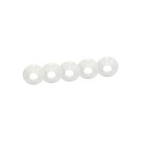 Žiedas vamzdžiams, 18 mm, baltas,  5vnt
