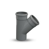 Vidaus kanalizacijos trišakis , Ø 110 / 110 mm, 45°