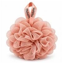 Nuum Cosmetics Mesh Bath Sponge vonios kempinė, spalva: Coral