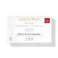 Crescina HFSC Transdermic Complete Treatment 200 moterims, 10+10 ampulių