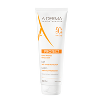 A-Derma Protect apsauginis pienelis nuo saulės SPF50+ trapiai odai, 250 ml