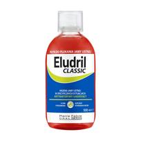 Eludril Classic dvigubo poveikio valomasis ir raminamasis burnos skalavimo skystis, 500 ml