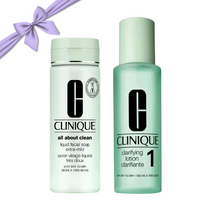 Clinique All About Clean losjono rinkinys sausai odai
