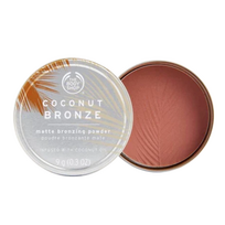 The Body Shop Coconut Bronze matinė bronzinė pudra, tamsi, 9 g