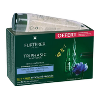 René Furterer Triphasic Reactional rinkinys, 12 ampulių + 100 ml šampūnas