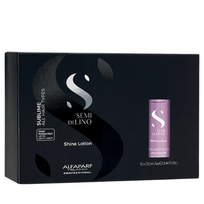 Alfaparf Semi Di Lino Shine losjonas, 12 x 13 ml