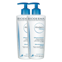 Bioderma Atoderm Ultra maitinamasis kremas, 2 x 500 ml