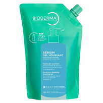 Bioderma Sébium valomojo putojančio gelio ekologiškas papildymas, 400 ml