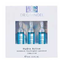 Dr. Grandel Hydro Active drėkinamosios ampulės, 3 x 3 ml