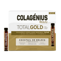 Colagenius Beauty Total Gold ampulės, 14 x 25 ml