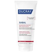 Ducray Sabal sebumą reguliuojantis šampūnas riebiems plaukams, 200 ml