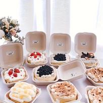 Vienkartinės bento dėžutės, 50 vnt.,