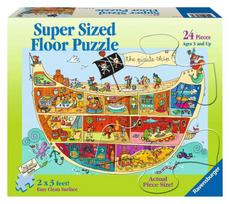Ravensburger grindų dėlionė „Piratų laivas“, 24 det., nuo 3 m.