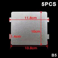 Universal Microwave Oven Mica Plate Cuttable Waveguide Cover Sheet High Heat Resistance For Kitchen Appliance Protection white