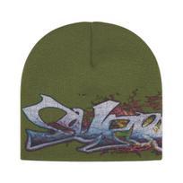 Supreme Tag Beanie Olive - 25FW ONE SIZE brown