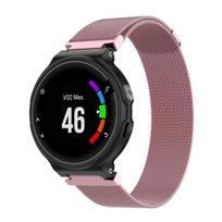 Milanese Watch Band for Garmin Forerunner 235 26cm black
