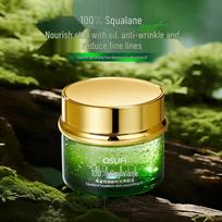 Oushufi 100% Squalane Anti-Aging Skin Oil: Firming, Hydrating & Moisturizing Formula to Reduce Fine Lines beige