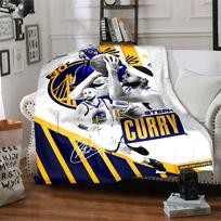 Golden State Warriors Curry Blanket Soft Warm Cozy Suitable for Picnics Livingroom Couch Four Seasons Universal Modern Gifts For Family Or Friends 100cmx150cm