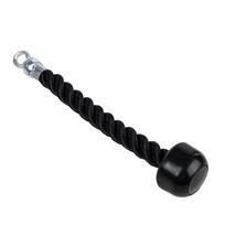 Tricepso lyno traukimo priedas sporto salės treniruokliams black
