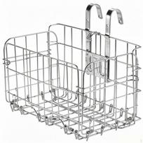 Wire Mesh Cycle Basket FastRelease Foldable Bike SpaceSaving for Commuters, Shopping, 1300G with Box