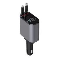 120W Universal Super Fast Car Charger with Built-in Cable 2025 Upgraded Model