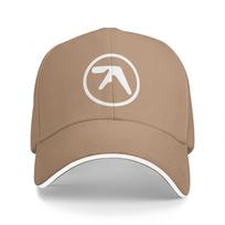 Aphex Twin Print Baseball Cap Peaked Cap Unisex Casual Sandwich Caps Summer Sun Visor Bucket Hat Adjustable Snapback Hat Adjustable beige