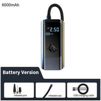 12V Portable Air Pump Car Air Compressor 8000mAh Rechargeable Inflator Wireless Tire Inflatable Pump for Car Motorcycle 6000MAH
