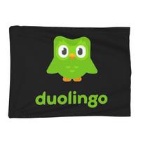 Duolingo Pelėda Duo Antklodės Minkšta Šilta Flanelinė Mesti Antklodę Dangalas Lovai Svetainei Iškylai Kelionei Namų Sofai 100x120cm 40x50in