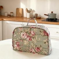 2 Slice Toaster Cover Dustproof Washable Kitchen Appliance Cover, Protector for Restaurant, Tea Room Style C beige