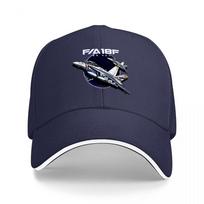 F A F Super Hornet naikintuvas Karinė aviacija Beisbolo kepuraitė Juodas dizainas su lėktuvų grafika Avialiacijos entuziastams Adjustable blue