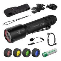 Ledlenser TAC6R Tactical Outdoor Set Taktinis žibintuvėlis 2000 lm su priedais