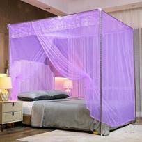 „Palace Style Princess“ tinklelis nuo uodų dvigulei lovai – storas, užšifruotas, paryškintas grindų laikiklis 1.2m x 2.0m Bed