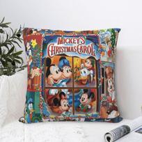 Mickey Mouse Kalėdinė arbatos puodelio užvalkalas Minkštas poliesterio pagalvės užvalkalas Dovanų pagalvės užvalkalas Sofai Lašinis pristatymas 40*40cm 40cmx40cm