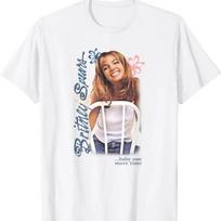 Baby One More Time Britney Spears  White All Size T Shirt PP 4XL white