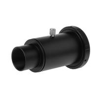 New Aluminum T2 Adapter Telescope Extension Tube 1.25 inch Telescope Mount Adapter Thread T-Ring For DSLR Camera 1 black