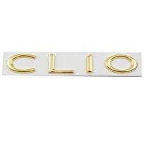 Automobilio 3D metalinis galinės bagažinės bagažinės raidės logotipo ženklelio emblemos lipdukai, skirti R/enault Clio 2 3 4 5 6 sportinio stiliaus priedai