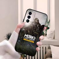 Metro Exodus Video Phone Case For Samsung S26 S25 Edge S24 S23 S22 S21 Ultra Plus Fe A55 56 15 4G 5G Galaxy Silicon Cover Galaxy S25 Plus gray