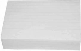 Lapeliai užrašams – bloknotas College, 80x120mm, 250 lapų, klijuoti, linijomis