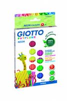 Plastilinas Fila Giotto Pongo Patplume, 33g, 8 spalvos