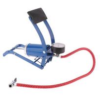 Bicycle Air Pump With Pressure Gauge Portable Foot-Operated Road Mountain Bike Air Pump Valve For Motorcycle Electric Bicycle