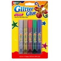 Klijai su blizgučiais Amos Classic 5 vnt. – 10.5 ml