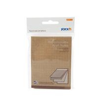 Lipnūs lapeliai StickN Kraft Magic pads, 102x76mm, 80 lapelių x 4 spalvos