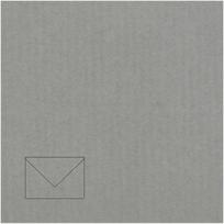 Dekoratyvinis vokas Paper Poetry C7, 110x75mm, 100g, pilkos spalvos, 1vnt