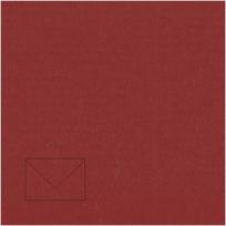 Dekoratyvinis vokas Artoz C7, 110x75mm, 100g, raudonos spalvos, 1vnt