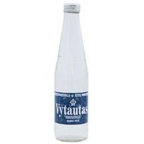 Natūralus mineralinis vanduo Vytautas, gazuotas, stikliniame buteliuke 0.33l